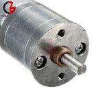 Motor Speed Reduction Gear Motor Electric 12V DC 60RPM Powerful Torque 25mm