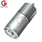 Motor Speed Reduction Gear Motor Electric 12V DC 60RPM Powerful Torque 25mm