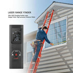 Multifunctional 40M LCD Digital Laser Rangefinder Smart Digital Laser Distance Meter Range Portable USB Charging Range finder