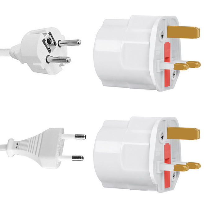 Multifunctional EU Euro European to UK Plugs Adapter Power Converter Plugs 2 Pin Socket Travel 250V 13A Fused Universal Adaptor wholesale bulk price