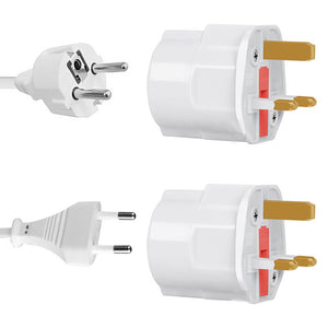 Multifunctional EU Euro European to UK Plugs Adapter Power Converter Plugs 2 Pin Socket Travel 250V 13A Fused Universal Adaptor wholesale bulk price