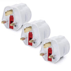 Multifunctional EU Euro European to UK Plugs Adapter Power Converter Plugs 2 Pin Socket Travel 250V 13A Fused Universal Adaptor wholesale bulk price