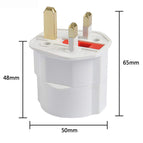 Multifunctional EU Euro European to UK Plugs Adapter Power Converter Plugs 2 Pin Socket Travel 250V 13A Fused Universal Adaptor wholesale bulk price