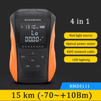 NEW  6 in 1 Multifunction Optical Power Meter OPM Visual Fault Locator Network Cable Test optical fiber tester 5km 15km VFL LED