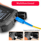 NEW  6 in 1 Multifunction Optical Power Meter OPM Visual Fault Locator Network Cable Test optical fiber tester 5km 15km VFL LED