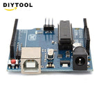 NEW UNO R3 BOARD ATMEGA328P-PU ATMEGA16U2 FOR ARDUINO +USB Cable M10