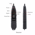 NOYAFA NF-8209 LCD Display Measure Length Lan Cable POE Wire Checker Cat5 Cat6 Test Network Tool Scan Line Wiremap Tester wholesale bulk price