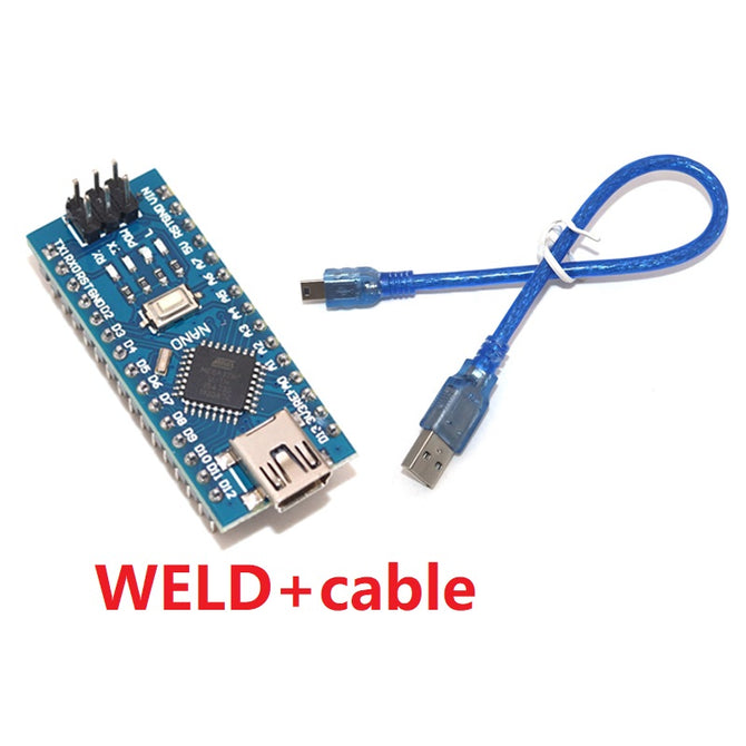 Nano 3.0 controller for arduino CH340 USB driver 16Mhz Nano v3.0 ATMEGA328P Nano With the bootloader compatible wholesale bulk price