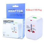 New 2 USB Charging Universal Travel Adapter All-in-one International World Travel AC Power Converter Plug Adaptor Socket EU wholesale bulk price