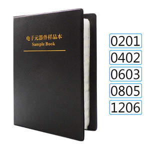 New Arrival !!! 8500Pcs 170 Values 0201 0402 0603 SMD Chip Resistor Sample Book Assorted Kit