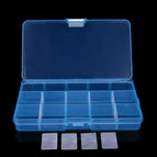 New Arrival Convenient Carrying  Plastic 15 Slots Adjustable Jewelry Storage Box Case Craft Organizer Collect Almacenamiento*20