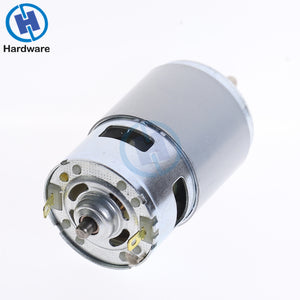 New DC 12V-36V 3500--9000 RPM Large Torque Motor High-power Low Noise 775 Motor Ball Bearing Tools
