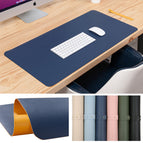 New Desk Mat 80x40/90x45/120x60cm PU Leather Large Mouse Pad Desk Mats Pad Antifouling MousPad  XXL Laptop Mat Office Mouse Mat