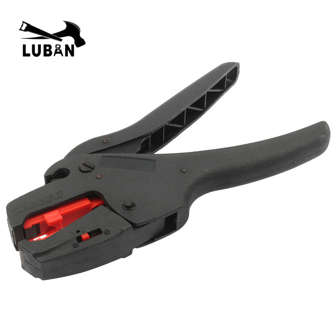 New FS-D3 LB-1 Black Self-Adjusting insulation Pliers wire cutter Wire Stripper range 0.08-6.0mm Flat Nose 0.03-10mm2