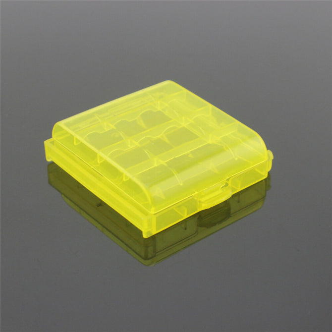New Hard Plastic Battery Storage Boxes Case Holder With Clip For AA AAA Rechargeable Battery Waterproof Cases Home Storage Box