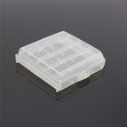 New Hard Plastic Battery Storage Boxes Case Holder With Clip For AA AAA Rechargeable Battery Waterproof Cases Home Storage Box