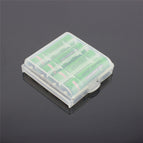 New Hard Plastic Battery Storage Boxes Case Holder With Clip For AA AAA Rechargeable Battery Waterproof Cases Home Storage Box