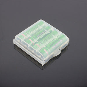 New Hard Plastic Battery Storage Boxes Case Holder With Clip For AA AAA Rechargeable Battery Waterproof Cases Home Storage Box