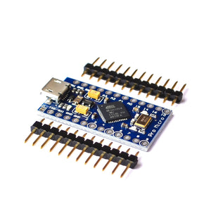 New Pro Micro for arduino ATmega32U4 5V/16MHz Module with 2 row pin header For Leonardo in stock . best quality wholesale bulk price