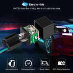 New Relay Car Tracker Mini GPS Tracker MV730 Easily Hide Design 6-40V Vehicle Tracker Realtime Location Remote Control Anti-thef