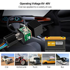 New Relay Car Tracker Mini GPS Tracker MV730 Easily Hide Design 6-40V Vehicle Tracker Realtime Location Remote Control Anti-thef