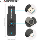 New Usb Flash Drive 128gb 64gb Memory Stick 8gb 4gb For Phone Pendrive 16gb Metal U Disk OTG Pen Drive 32gb Wholesale Free Logo