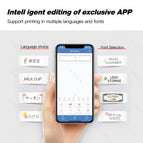 Niimbot D11 Portable Thermal Label Printer Mini Handheld Sticker Printer Bluetooth Mobile Phone Android iOS Notes Label Printer