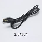 NinthQua 1pcs USB Port to 2.0*0.6 2.5*0.7 3.5*1.35mm 4.0*1.7 m 5.5*2.1 5.5 3.5*1.1mm 5V DC Barrel Jack Power Cable Connector