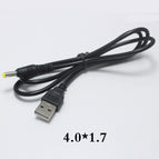 NinthQua 1pcs USB Port to 2.0*0.6 2.5*0.7 3.5*1.35mm 4.0*1.7 m 5.5*2.1 5.5 3.5*1.1mm 5V DC Barrel Jack Power Cable Connector