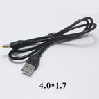 NinthQua 1pcs USB Port to 2.0*0.6 2.5*0.7 3.5*1.35mm 4.0*1.7 m 5.5*2.1 5.5 3.5*1.1mm 5V DC Barrel Jack Power Cable Connector