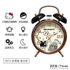 Hellokitty儿童闹钟卡通创意学生静音夜光卧室床头时钟女厂家批发