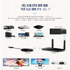 HDMI wireless transmitter computer TV audio video projection HD transceiver receiver same screen projection split screen