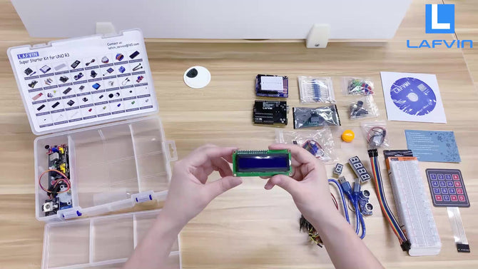 LAFVIN Super Starter Kit for Arduinos for U no R3 with CD Tutorial