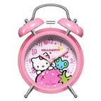 HelloKitty学生创意个性卡通卧室闹钟男孩女孩床头静音夜光大铃声