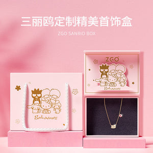 Hello Kitty项链女学生欧美ins风气质925银小众设计吊坠饰品女士