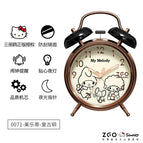 Hellokitty儿童闹钟卡通创意学生静音夜光卧室床头时钟女厂家批发