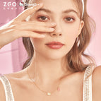 Hello Kitty项链女学生欧美ins风气质925银小众设计吊坠饰品女士
