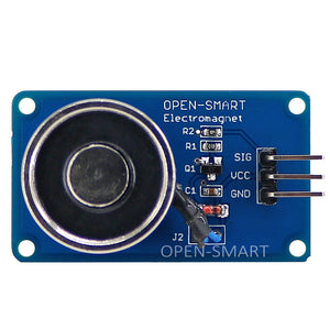 OPEN-SMART Holding Electric Magnet Lifting DC5V / 10N Solenoid Sucker Electromagnet module for Arduino UNO R3 / Nano / Mega2560