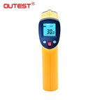 OUTEST Digital Infrared Thermometer Non Contact Pyrometer IR Laser Point Gun Temperature Meter Industial Use GM320 Backlight