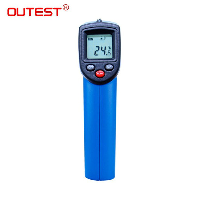 OUTEST Digital Infrared Thermometer Non Contact Pyrometer IR Laser Point Gun Temperature Meter Industial Use GM320 Backlight