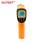 OUTEST Digital Infrared Thermometer Non Contact Pyrometer IR Laser Point Gun Temperature Meter Industial Use GM320 Backlight