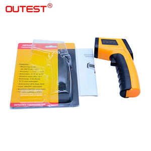 OUTEST GM320 Laser LCD Digital IR Infrared Thermometer Temperature Meter Gun Point -50~380 Degree Non-Contact Thermometer