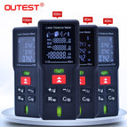 OUTEST laser distance Meter  laser Tape measure Diastimeter tester tool Mini Digital Laser Rangefinder 40M 60M 80MM 100M