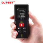 OUTEST laser distance Meter  laser Tape measure Diastimeter tester tool Mini Digital Laser Rangefinder 40M 60M 80MM 100M