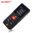 OUTEST laser distance Meter  laser Tape measure Diastimeter tester tool Mini Digital Laser Rangefinder 40M 60M 80MM 100M