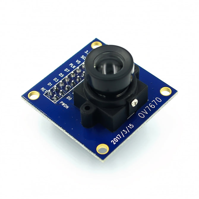 OV7670 camera module Supports VGA CIF auto exposure control display active size 640X480 for Arduino