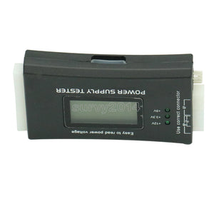 PC Computer LCD 20/24 Pin 4 PSU ATX BTX ITX SATA HDD Digital Power Supply Tester