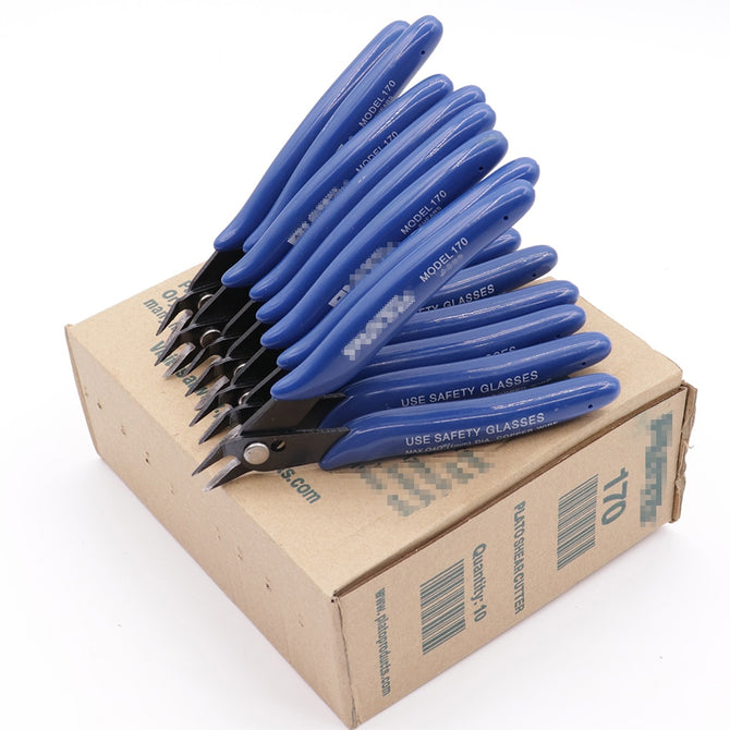 PLATO 170 oblique pliers plastic nozzle electronic cutting pliers diagonal pliers DIY cutting pliers thin mouth   170 ele