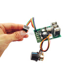 PWM DC motor speed controller Digital display  0~100% adjustable drive module 6V~60V Input Max30A