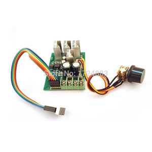 PWM DC motor speed controller Digital display  0~100% adjustable drive module 6V~60V Input Max30A